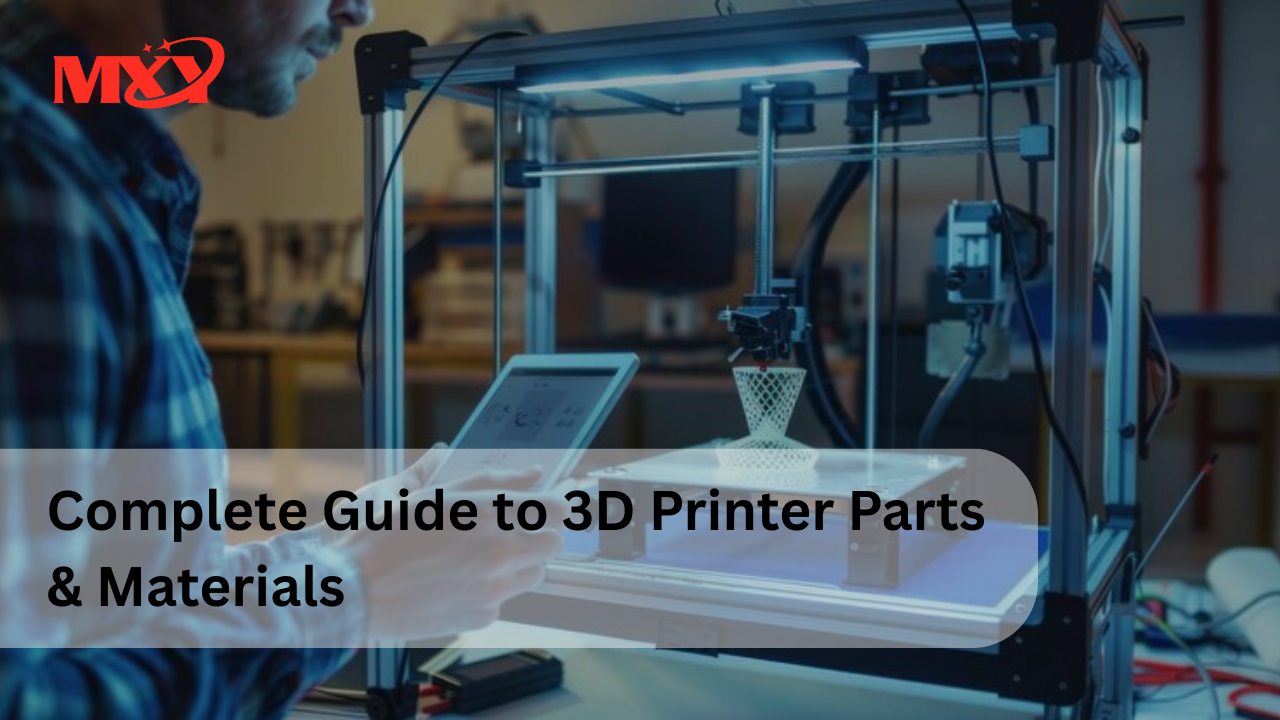 Guide complet des pièces et matériaux pour imprimantes 3D